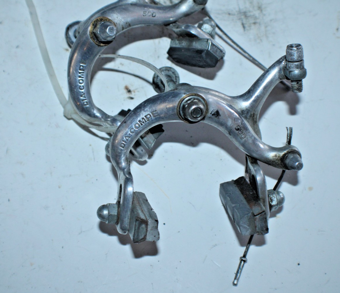 Shimano DiaCompe Groupset Front Rear Derailleurs Brake Calipers & Levers Pedals~