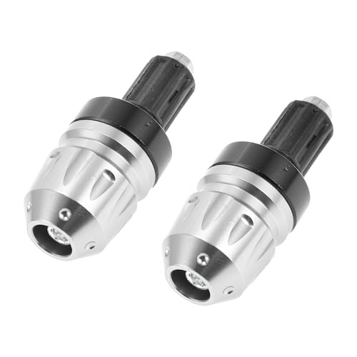 2pcs Motorcycle Bar Ends Plug Universal Handlebar Caps – Aluminum Alloy