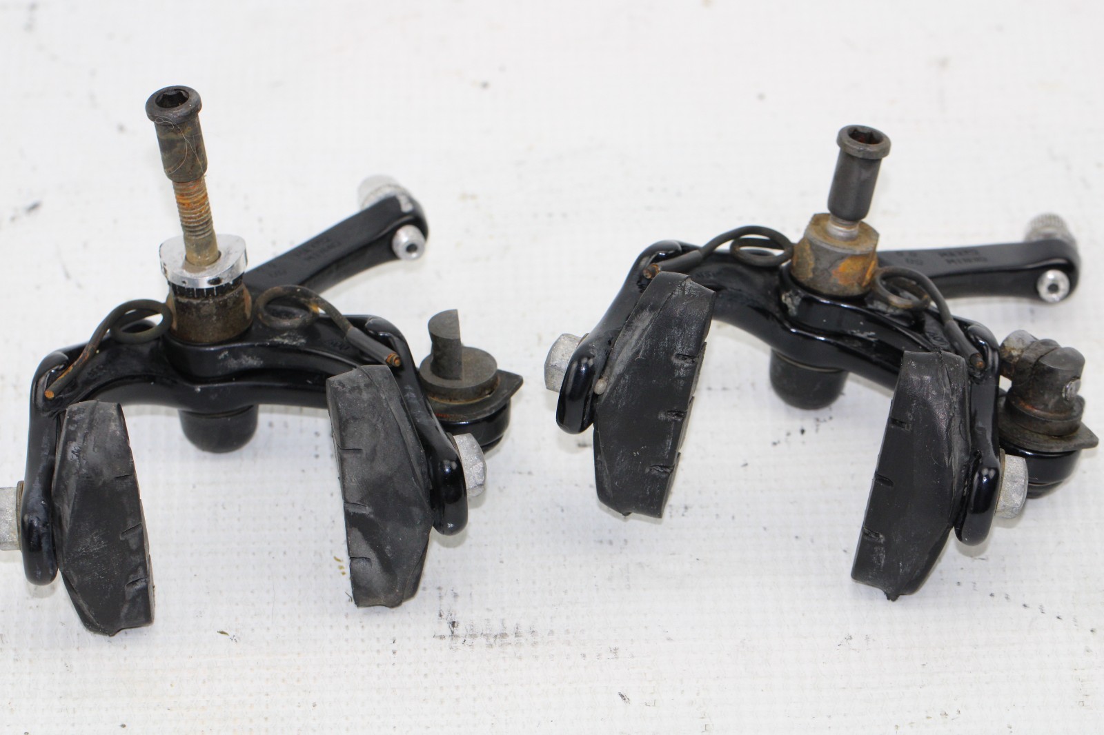 DIA COMPE BLAZE BRS BRAKE SET Calipers Front Rear Rim Brakes 290g Black Vintage