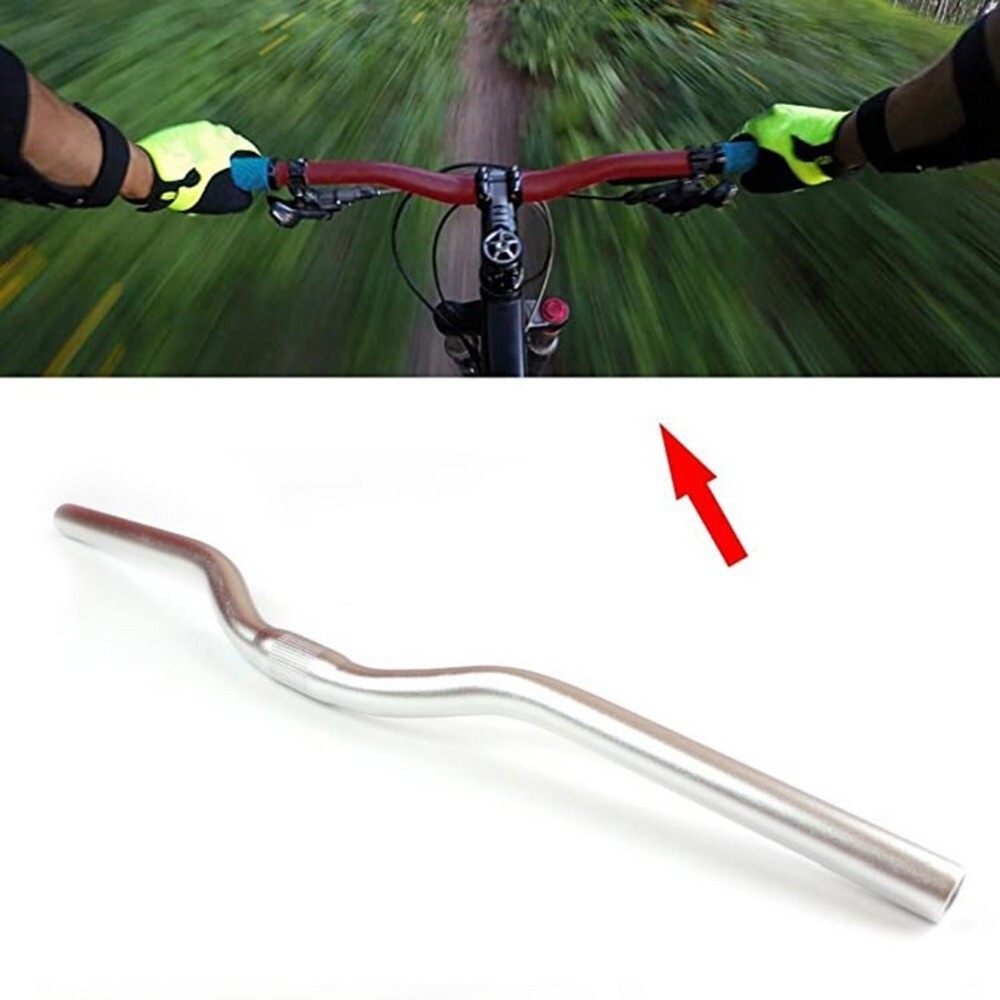 25.4*480-580mm Bicycle Riser Handlebar Aluminum Alloy Mountain Bike Handlebars