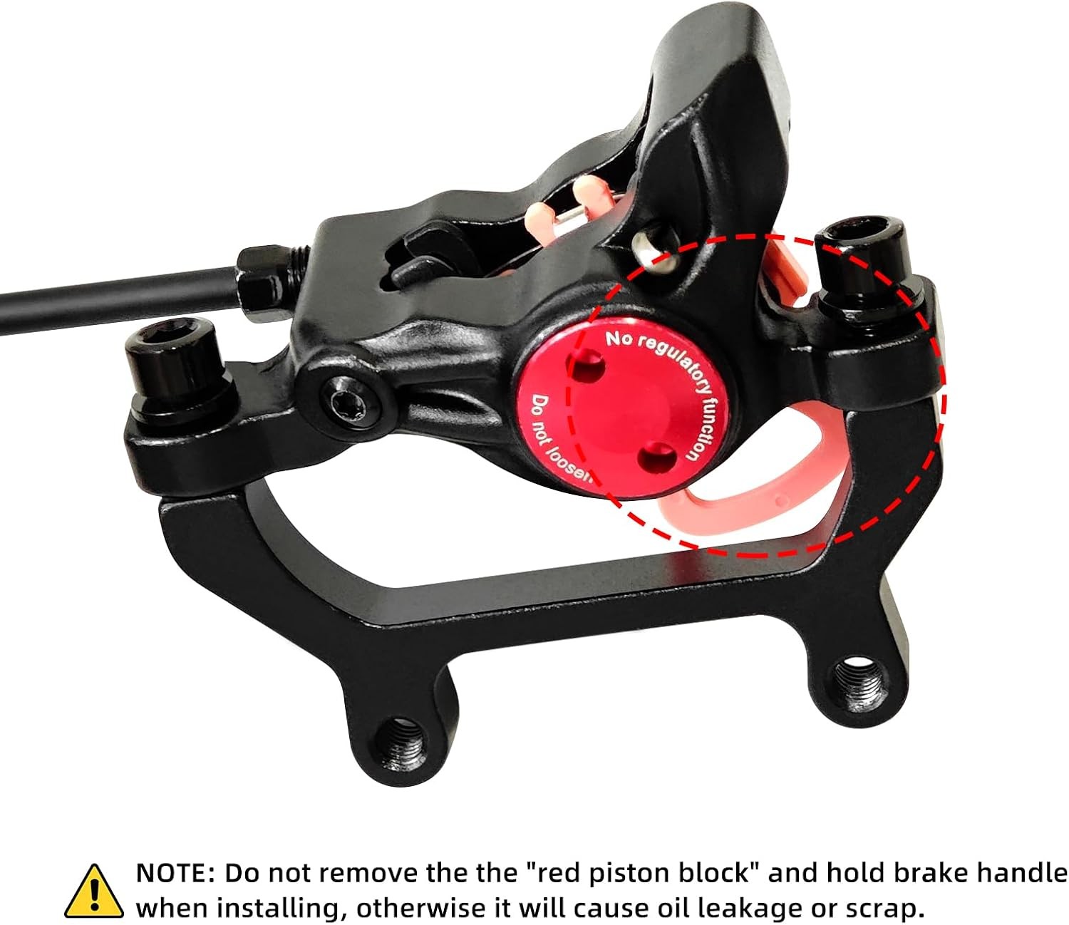 Z00M HB875E Ebike Hydraulic Disc Brake Set, Electric Power-Off Hydraulic Brake S