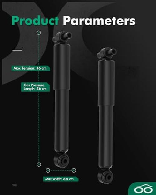 Rear Gas Struts Shock Absorbers Fit for 2008, 2009, 2010 2011, 2012