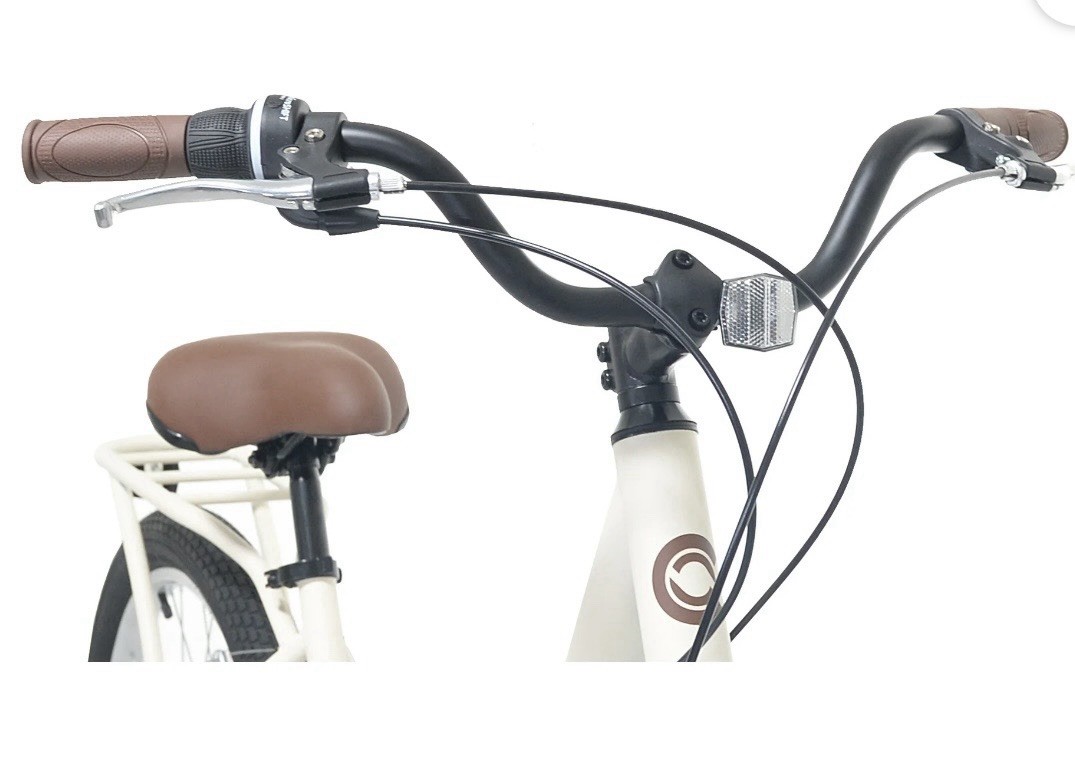 Cruiser Bicycle seat 9.5” long X 8” wide brown Brand New Free Shipping Included