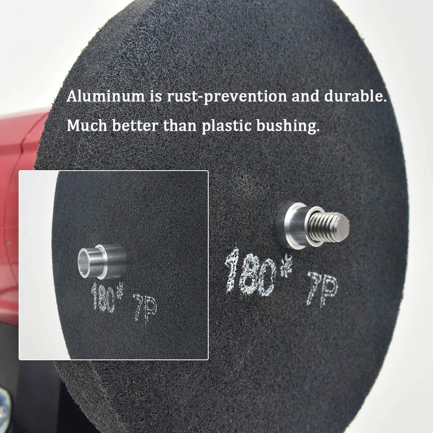 EMILYPRO Reducing Bushing Arbor Adapters 1″ Thick from 1″ to 3/4″, 5/8″, 1/2″…