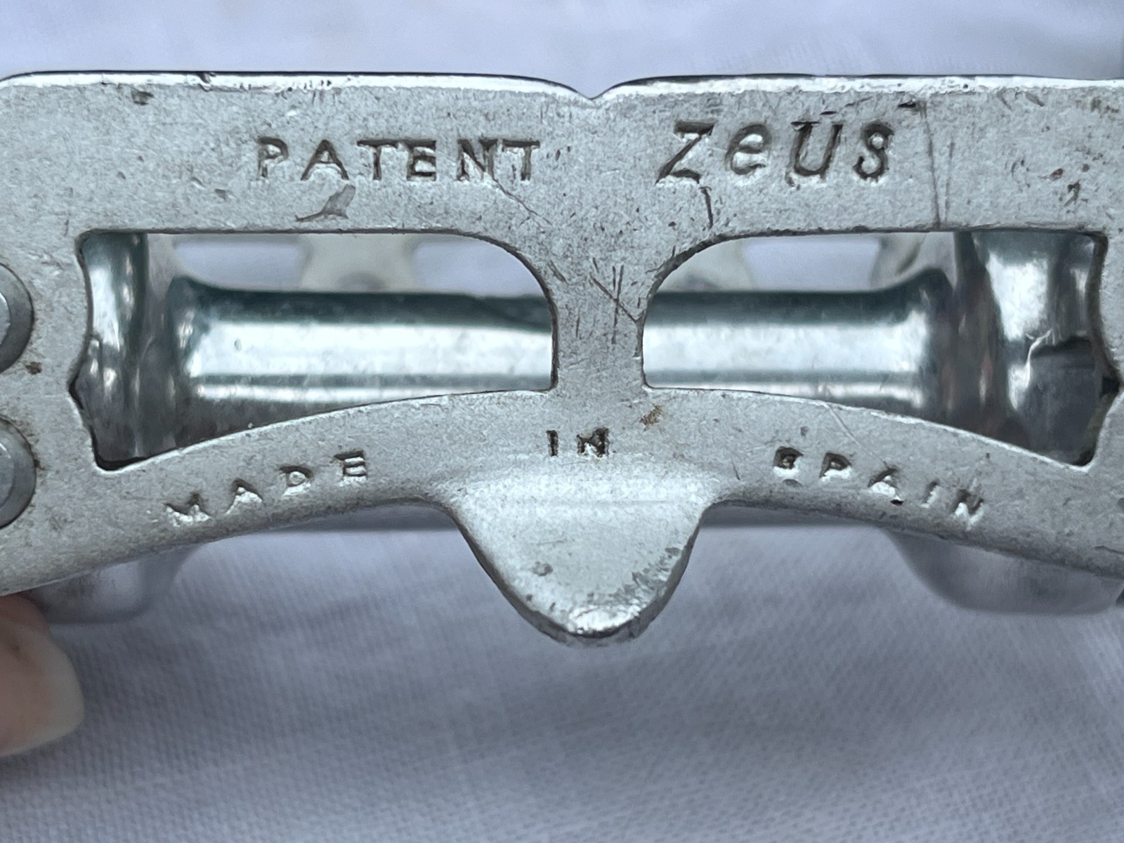 Zeus Gran Sport quill road pedals 9/16″ silver alloy vintage retro l’eroica bike