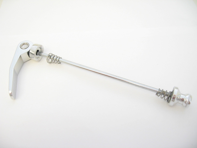 New Unbranded Alloy Bike Rear Skewer Quick Release M5x175mm Silver