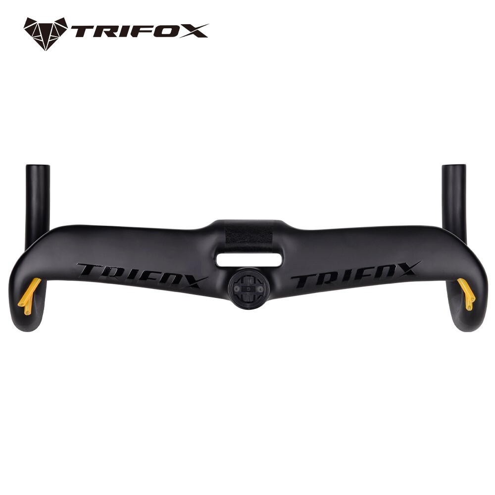 TRIFOX Carbon 31.8mm UD Matte Aero Road Bike Handlebar Bracket For Garmin Bryton