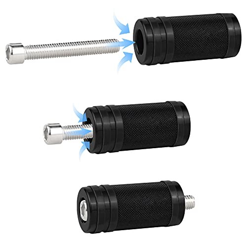 Shifter Peg Motorcycle Shift Lever Black CNC Billet Foot Pegs Compatible with