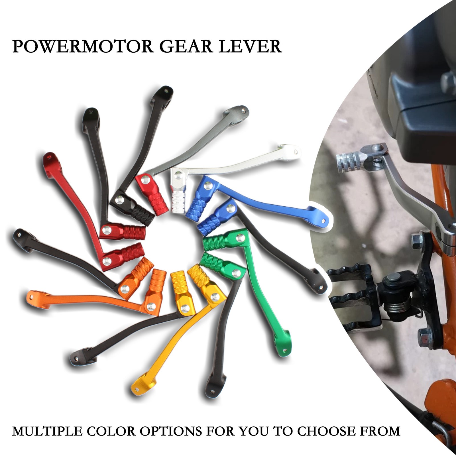 Universal Motorcycle Gear Shift Lever F KTM Suzuki Yamaha Kayo 125 140 150 250cc