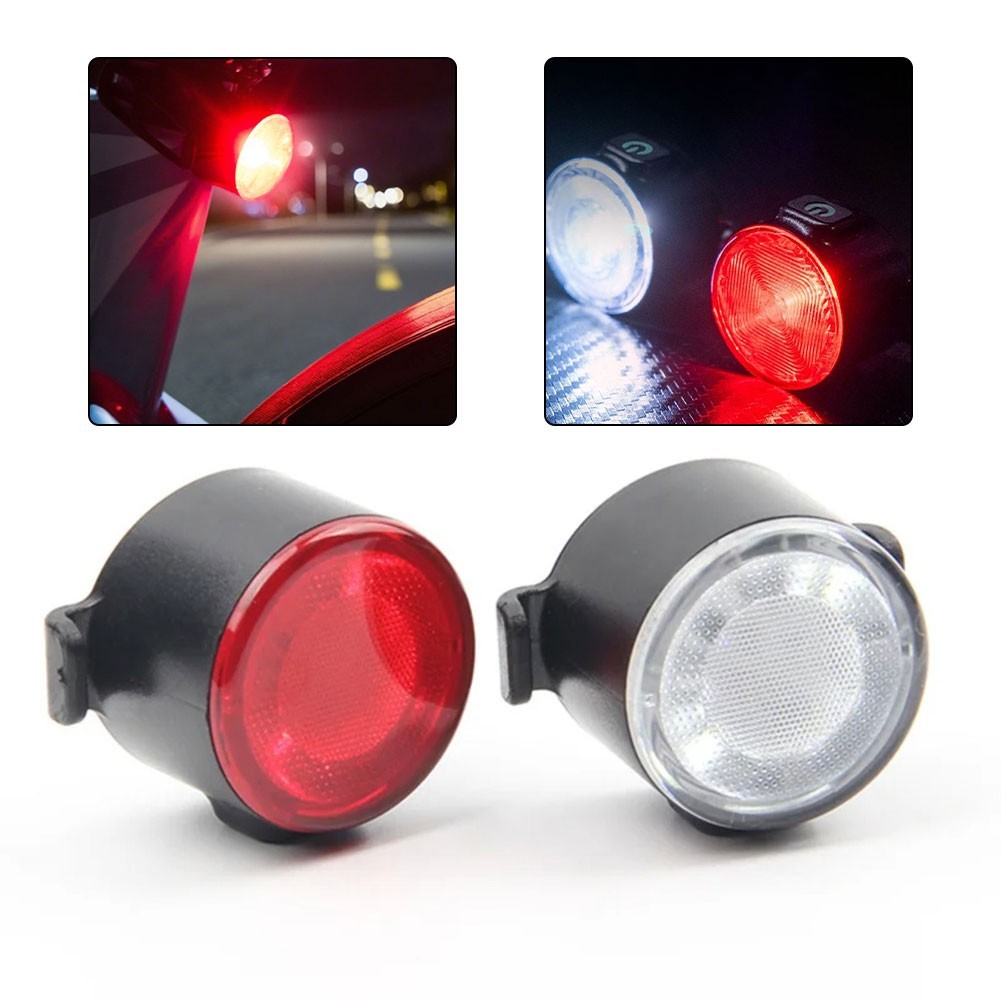 Waterproof LED Bike Lights Set USB Rechargeable Front and Rear Safety Lighting