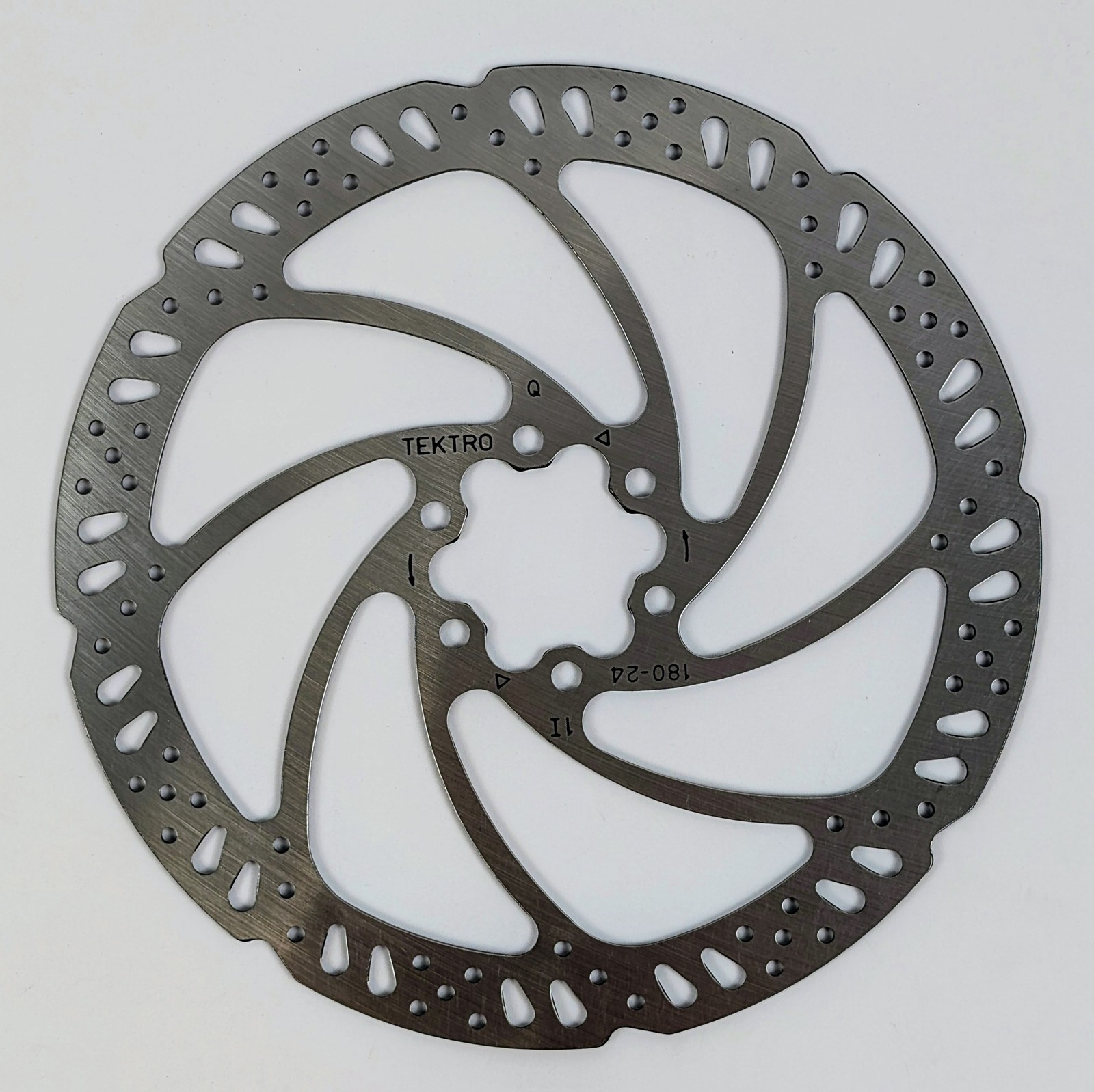 Tektro TR180-24 Disc Brake Rotor 180mm 6-Bolt Stainless Steel Bike Rotor 2-Pack