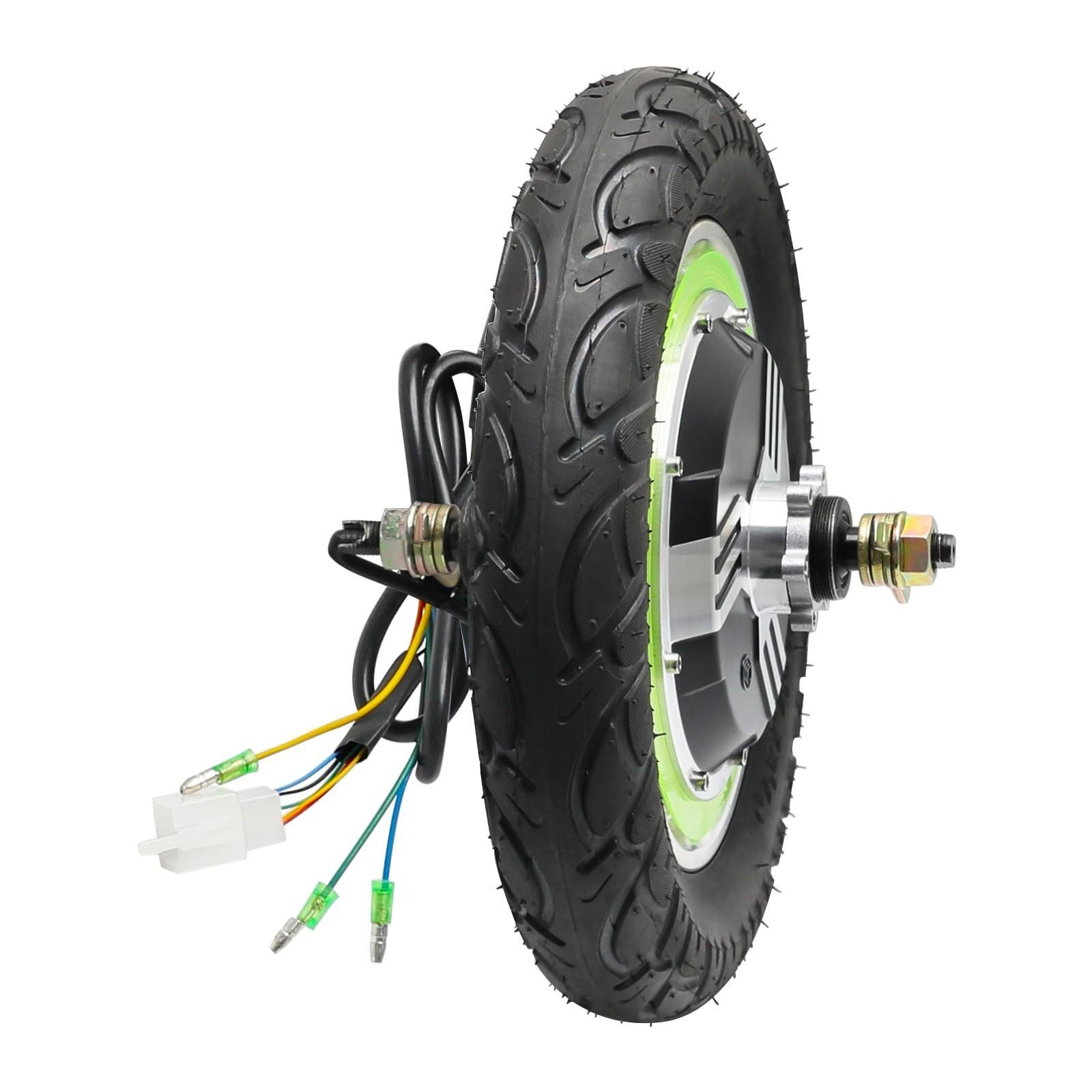 12″ Wheel Hub Motor 36V 500W Electric Bicycle Brushess Motor Wheelbarrow E Bike