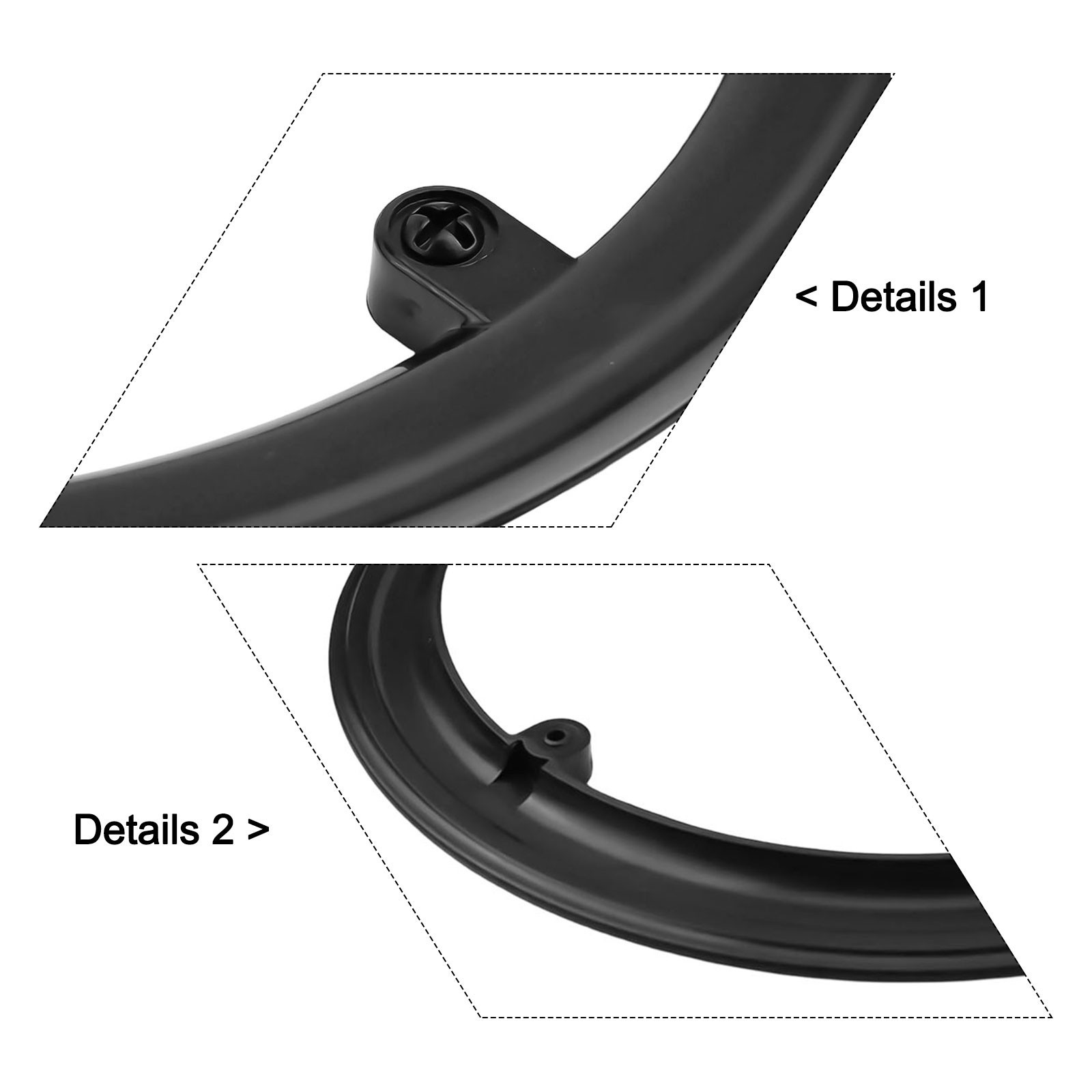 Crankset Chainring Cover for Bicycle 46 48T with 45 Hole Protection
