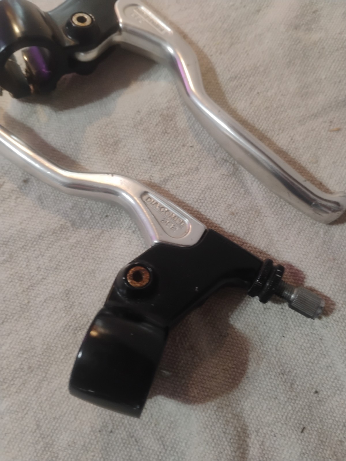 Vintage Dia-Compe 282 Brake Levers BMX Mountain Bike 22.2MM