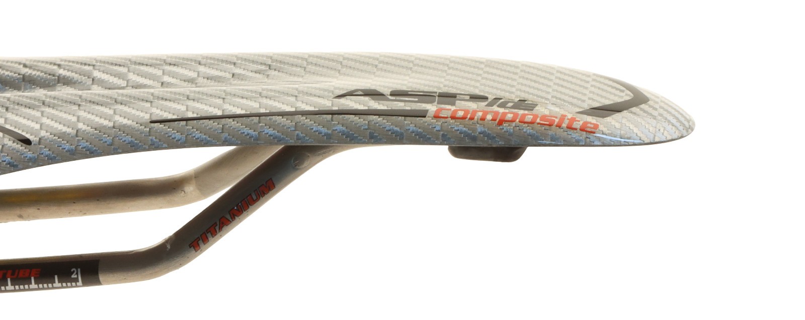 Selle San Marco Aspide Saddle Carbon Fiber Body Titanium Rail Silver NIB NOS NEW