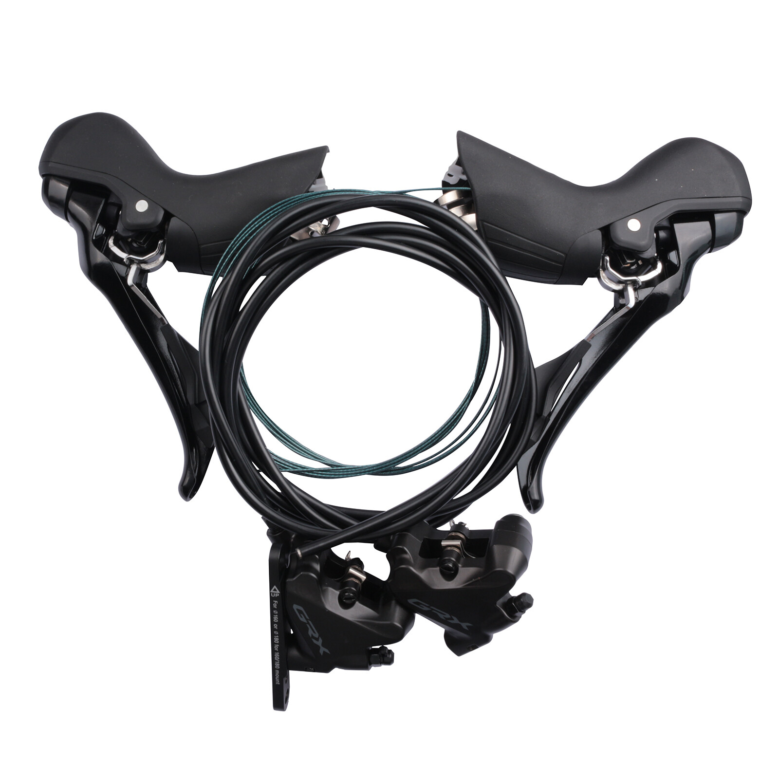 Shimano GRX BR ST-RX400 2×10 speed Hydraulic Disc Brake Set STI Dual Control New