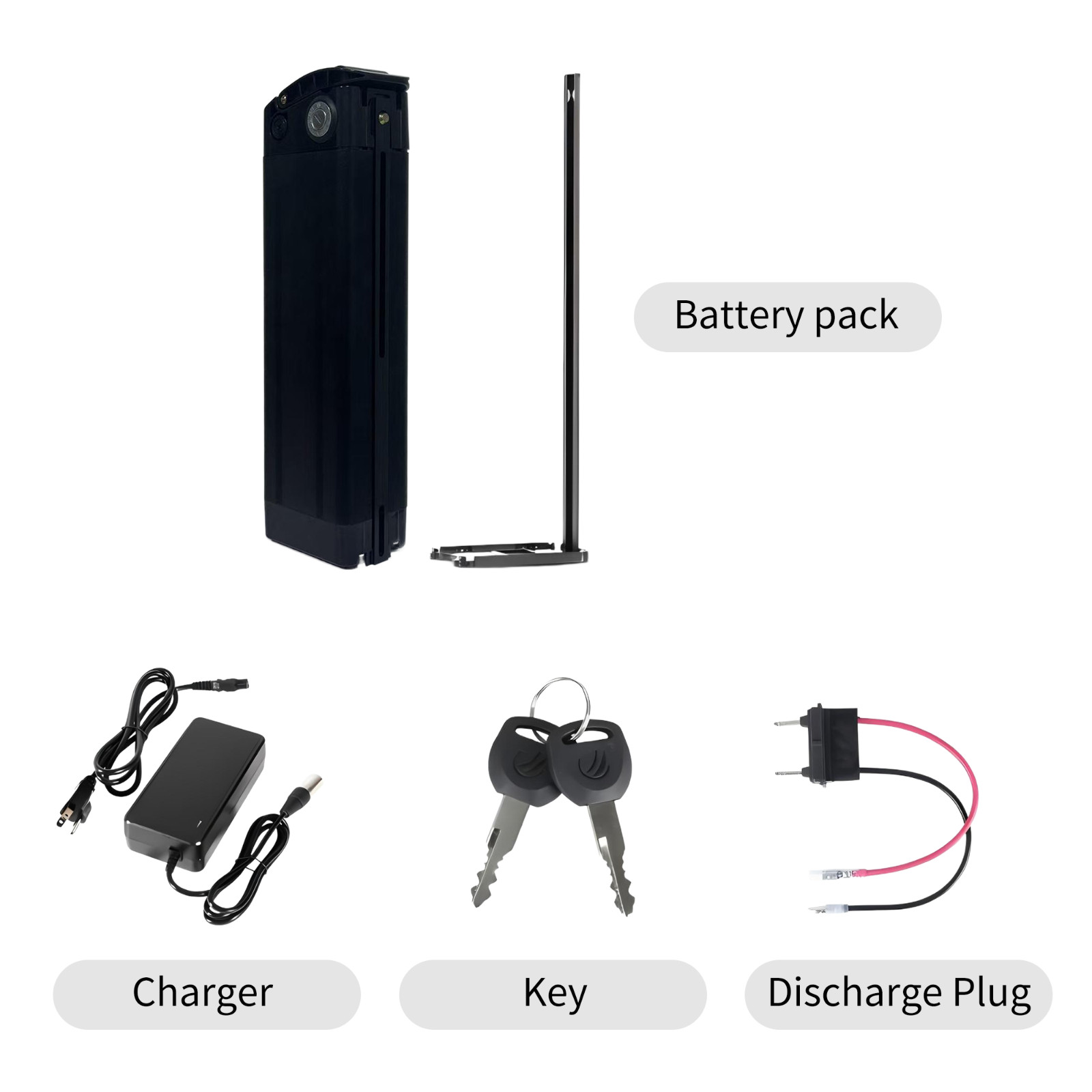 Ebike Battery 48V 15Ah lithium-ion battery for 750W-1440W e-bikes