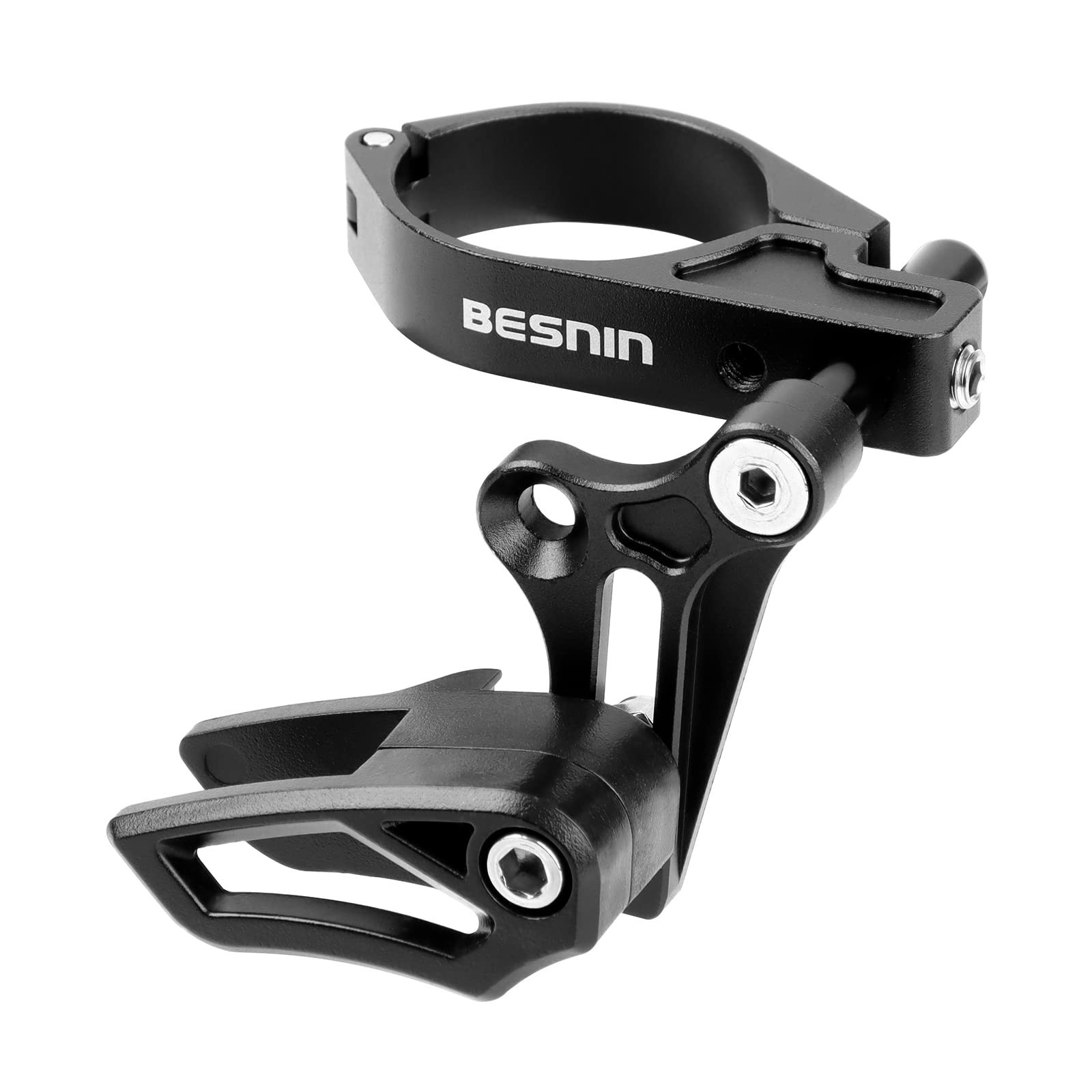 Mountain Bike Chain Guide Bash Guard – 7075 Aluminium Alloy + ABS Plastic Protec