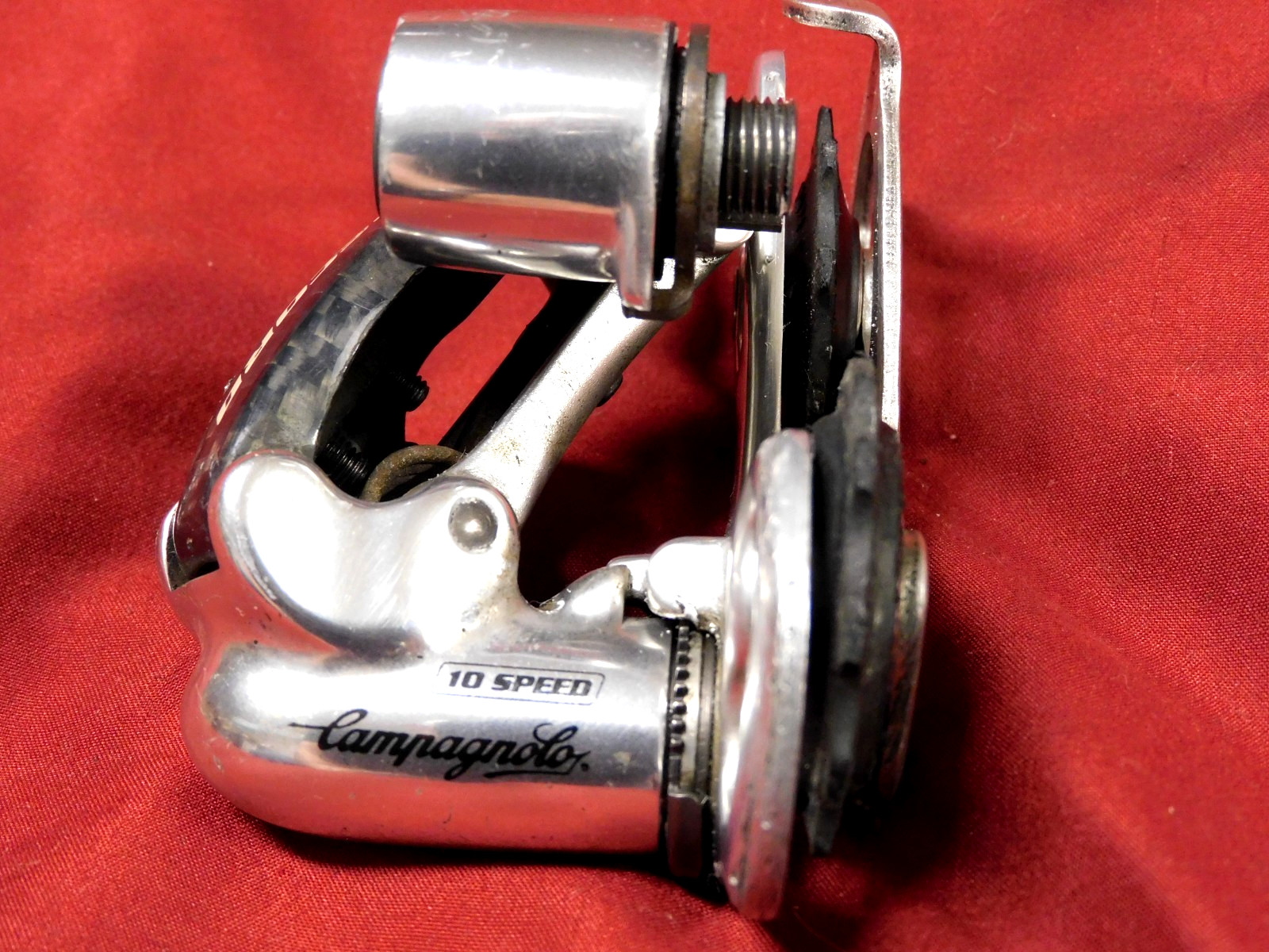 Campagnolo Record Carbon Titanium 10 Speed Short Cage Rear Derailleur RD00-RE210