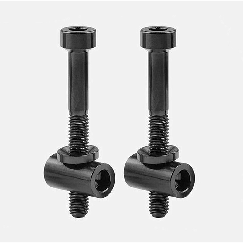 Titanium Bolt M5x30 40mm Bike Seat Post Fixed Ti Screw for Bicycle Seatpost 2pcs