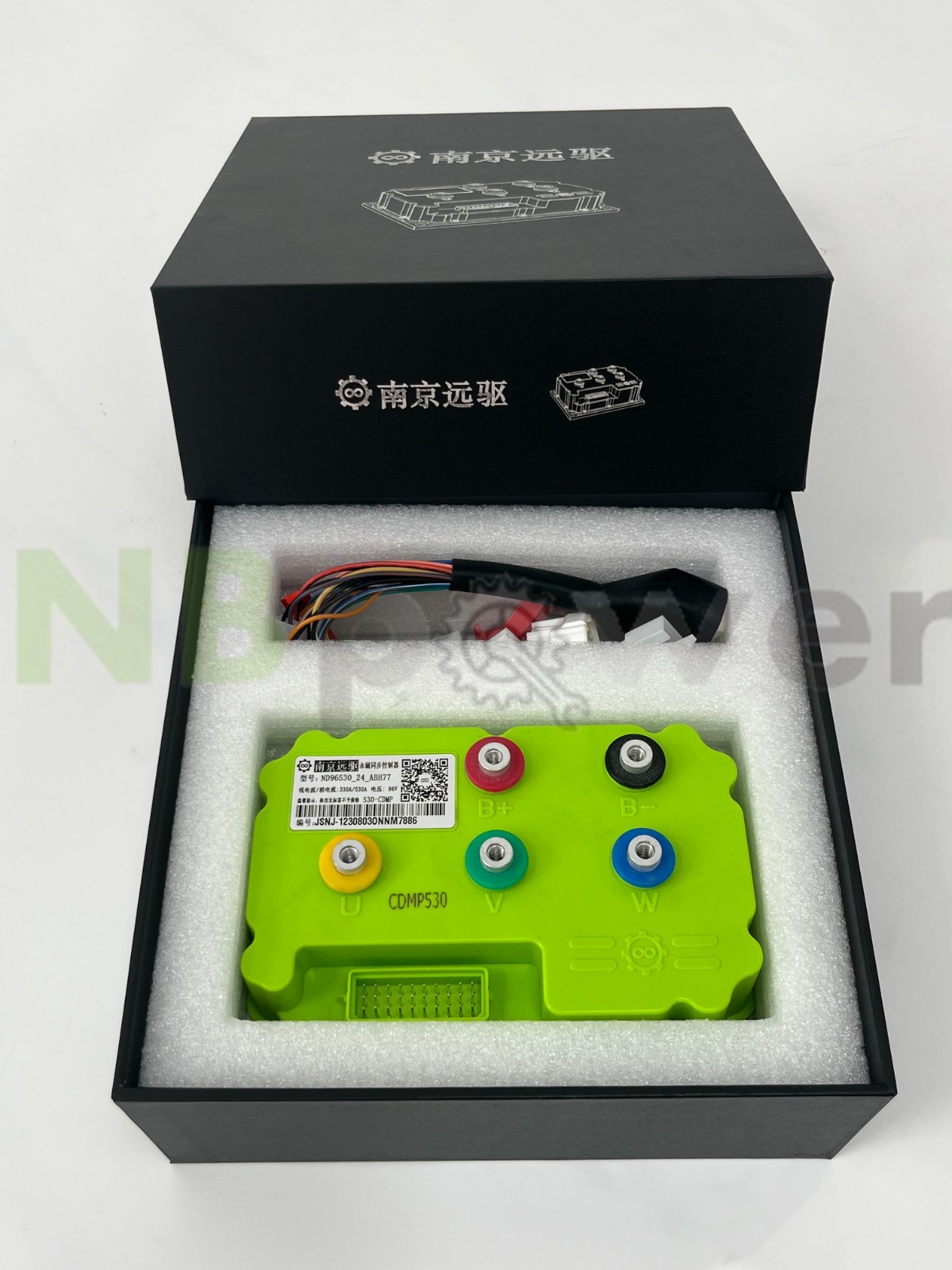 FarDriver ND96530 Controller with Bluetooth, 72V-96V, 330A Battery, 530 Phase