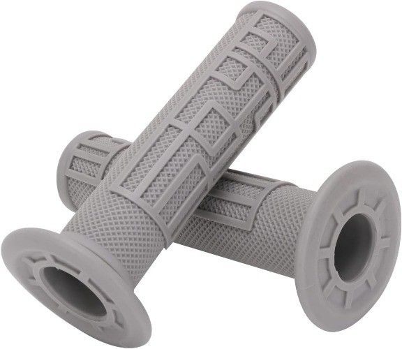 Handle Grips for Electric Dirt Bike, Throttle Glue Handlebar Grips Color: gray