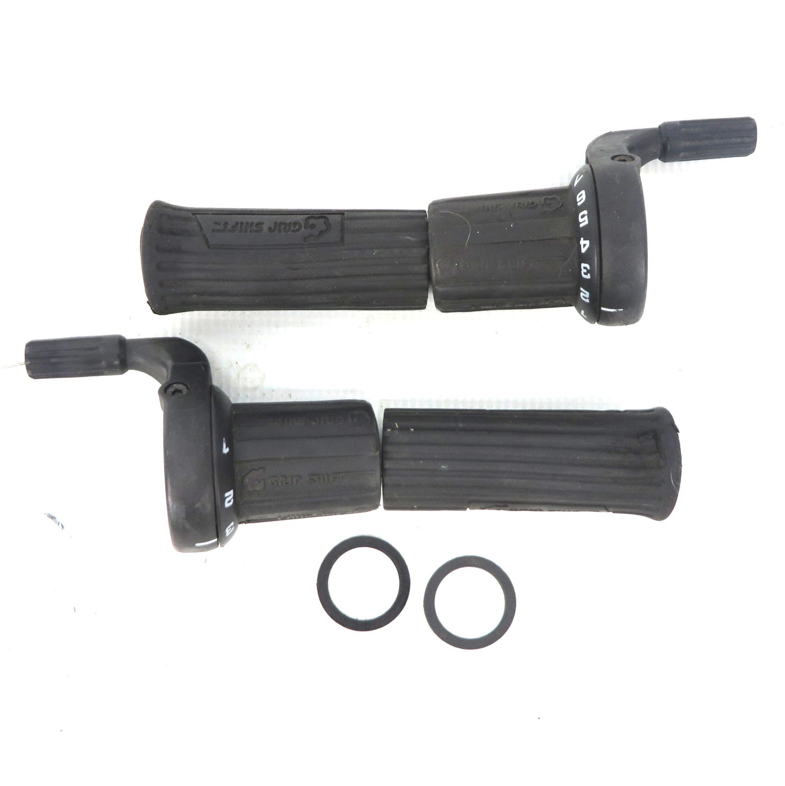 GRIPSHIFT SRT400 SHIFTERS Left/Right Vintage 245g 3×7 Shimano/SRAM Compatible
