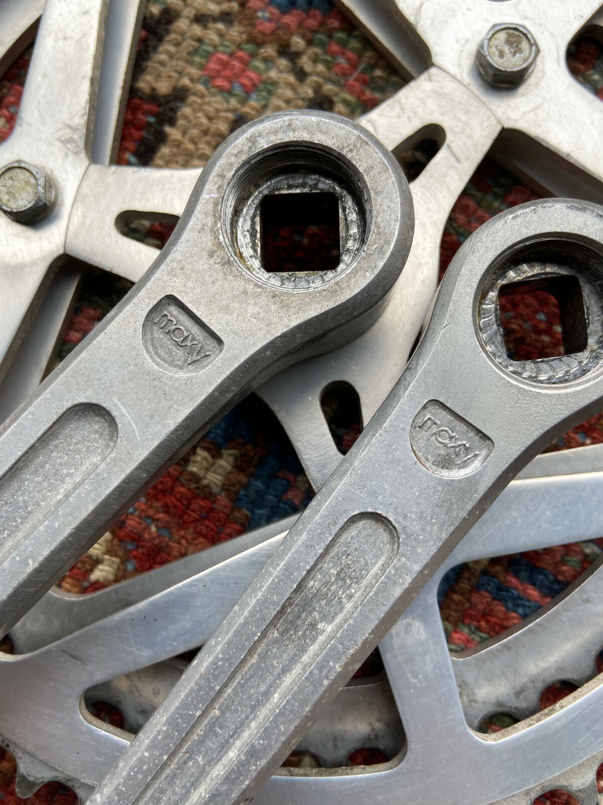 VTG Maxy Forged 171 mm Double Sugino Chainrings 52 / 46 Road Bike Crank Set