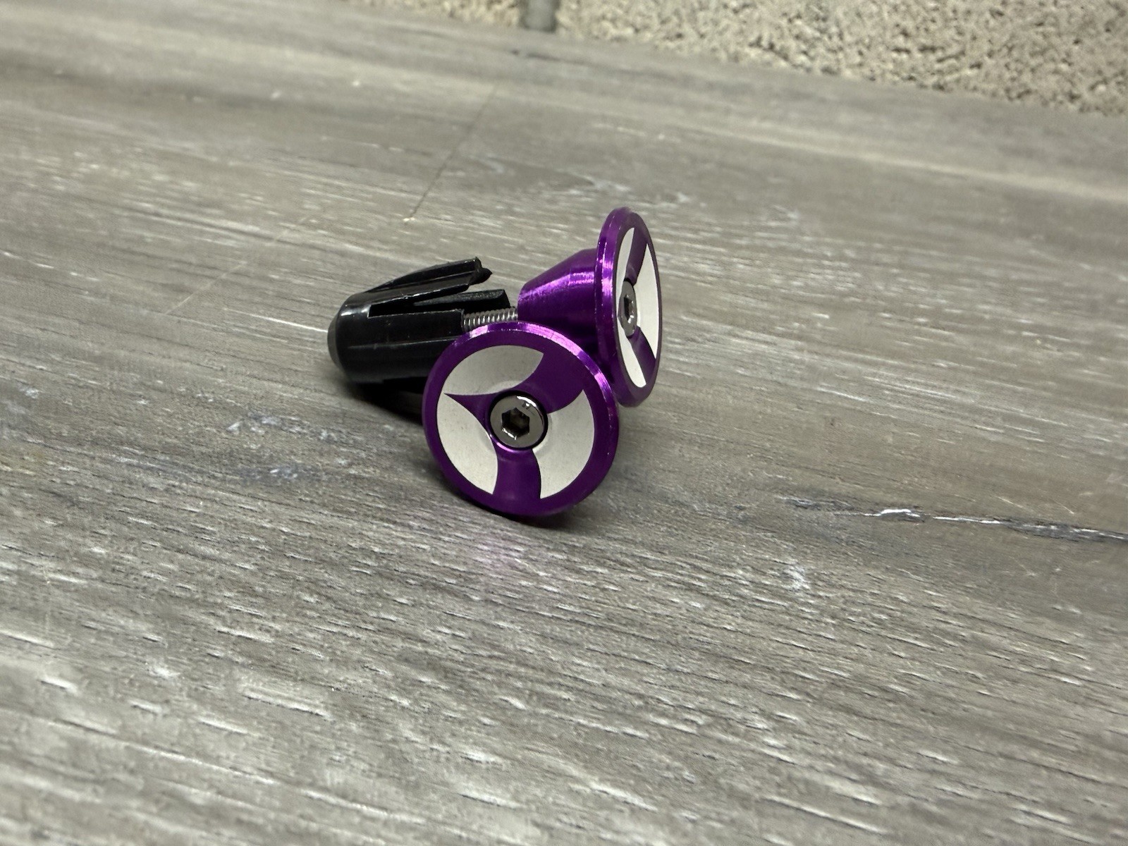 Klein Bikes Repop Bicycle Bike Handlebar Bar End Plugs Purple Mountain