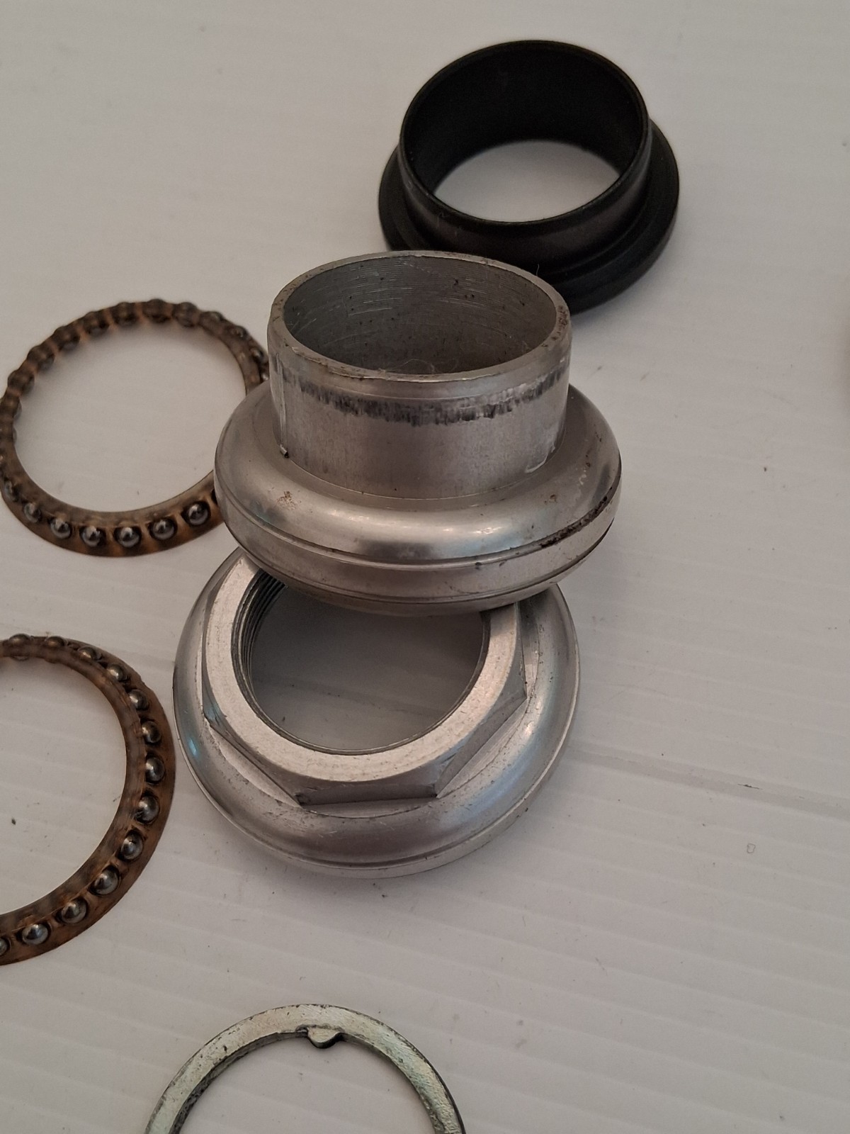 OMAS Alloy Headset Italian Threaded Road Bike Campagnolo Super Record Very Good