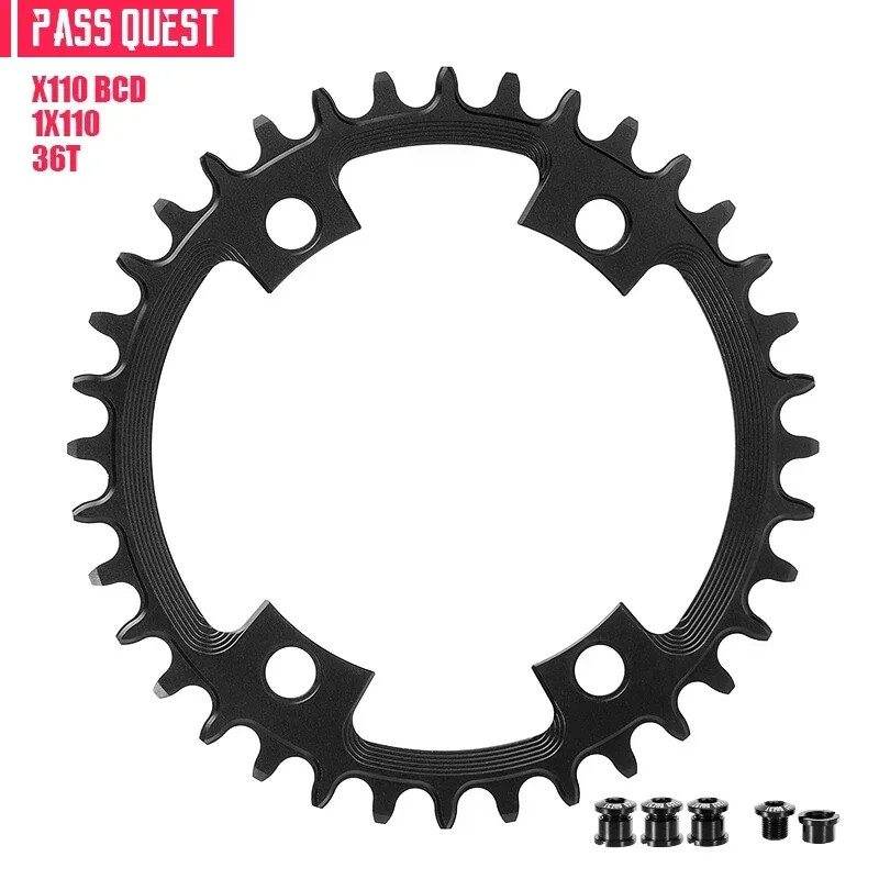 110BCD Road Bike Crankset Chainring Narrow Wide Chainwheel 36T-58T for SHIMANO