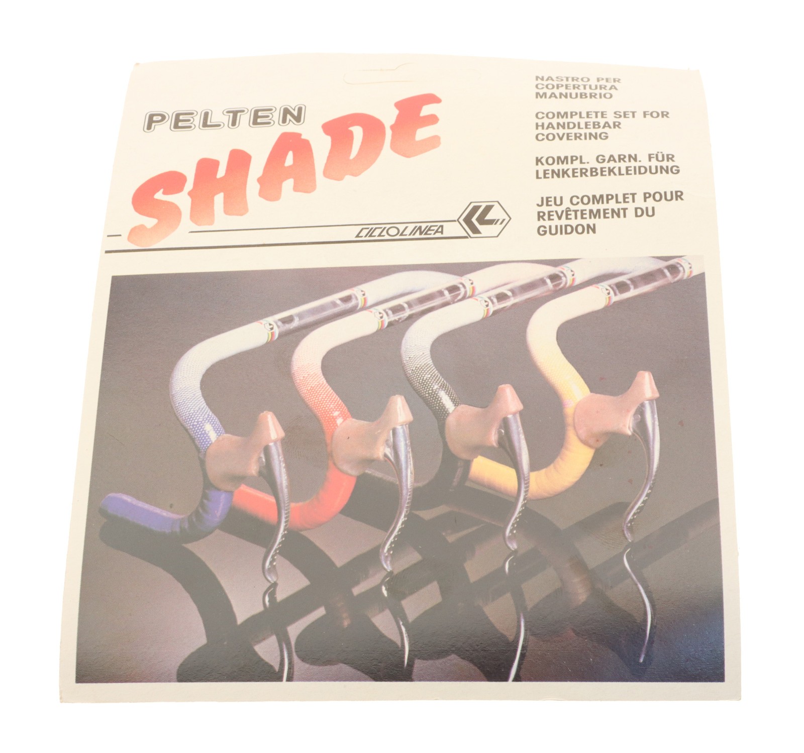 Ciclolinea Pelten Shade Handlebar Tape Foam White to Orange Fade ’80s NEW NOS