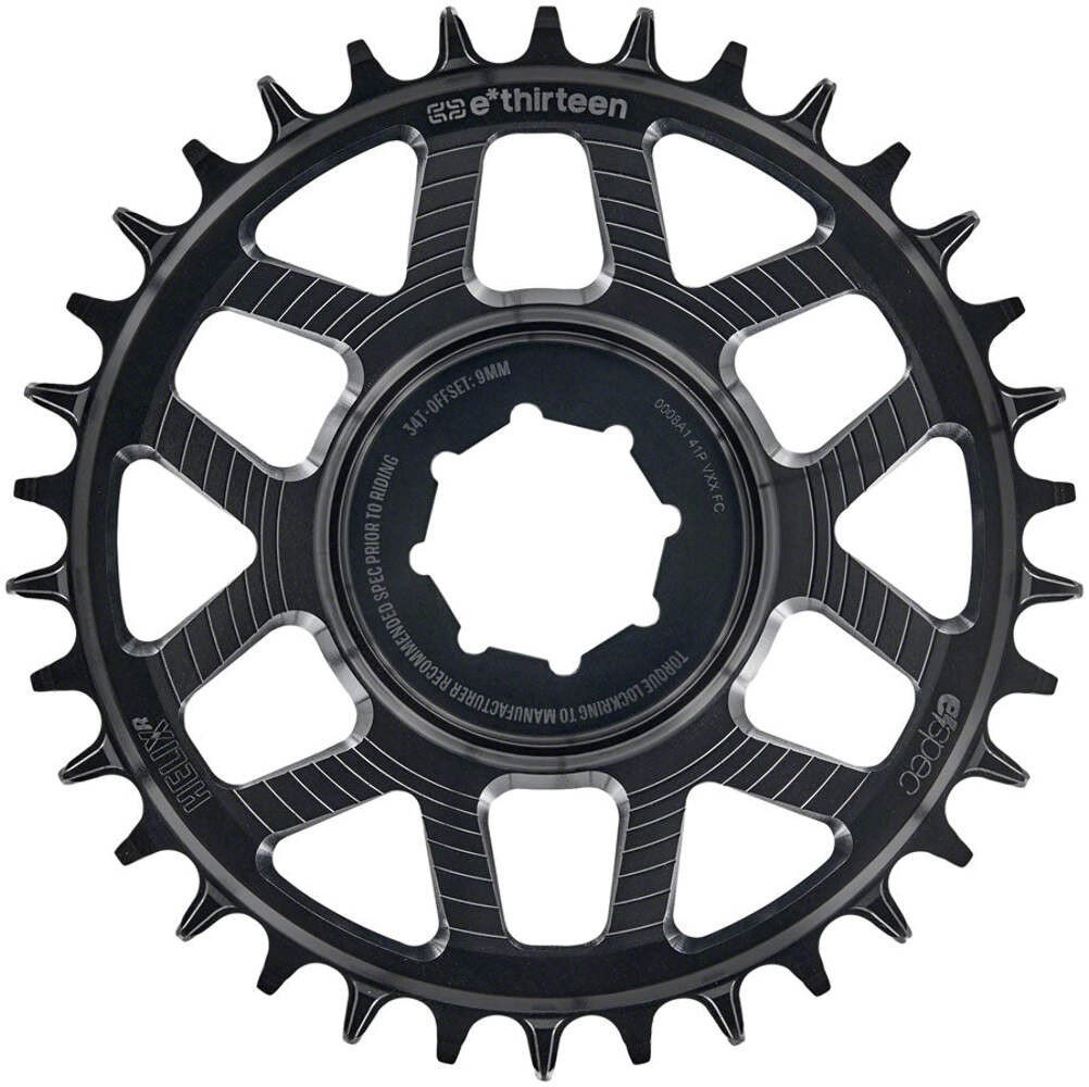 e*thirteen Helix Race e*spec Chainring – Turbo Levo 2.1/2.2 9mm offset 34T 11/12