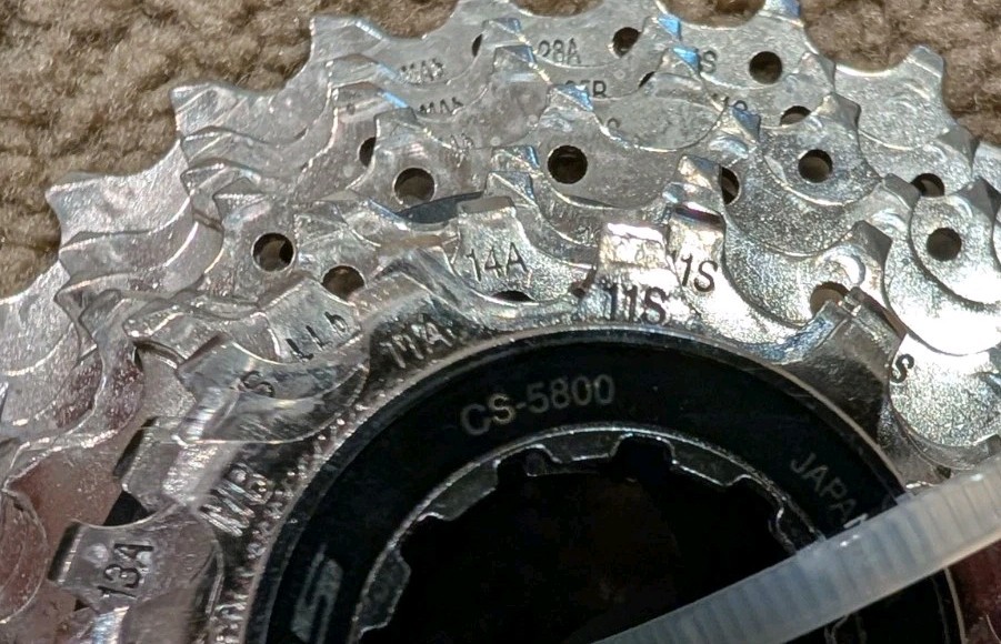 11-28T Shimano 105 CS-5800 11 Speed Road Cassette