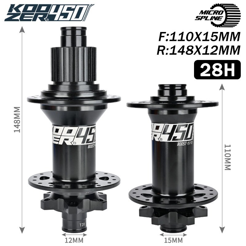 Mountain Bike 6 Pawls 3 Teeth Hubs 28 32 Hole BOOST 110*15/148*12MM Hub HG XD MS