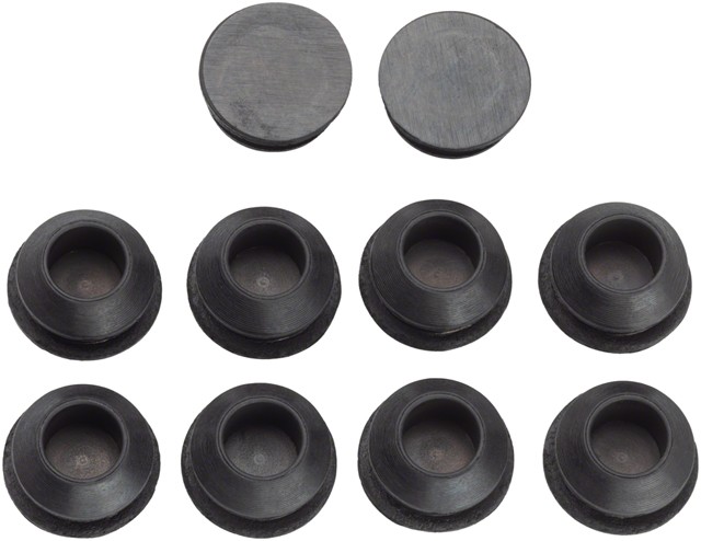 Jagwire Frame Plug Refill Closed 8mm Round Port Bag/10