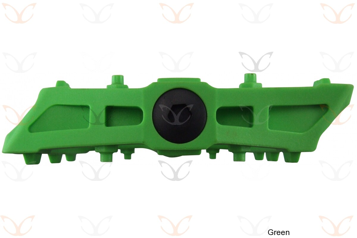 eXotic Solid Nylon Composite Flat Bike Pedals, BMX MTB Only 17mm Thick 7 Colours