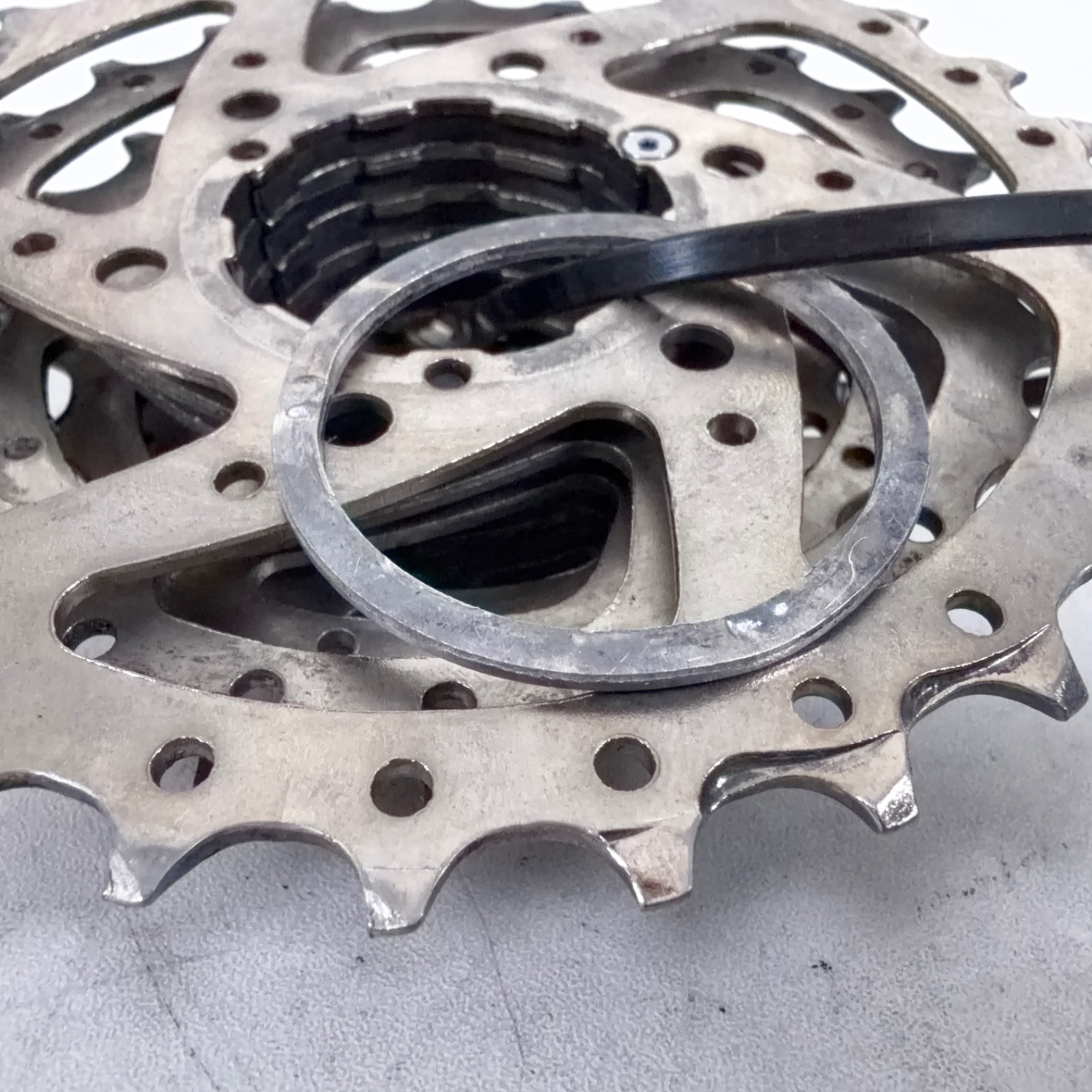 SUNRACE Bicycle 9 Speed Cassette 11-28t Index CSR-91 Silver Hyperglide Compatibl