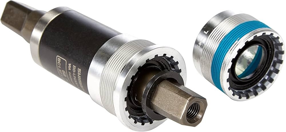 Shimano BB-UN300 Bottom Bracket – BSA 68 x 110mm Square Taper JIS Spindle Silver