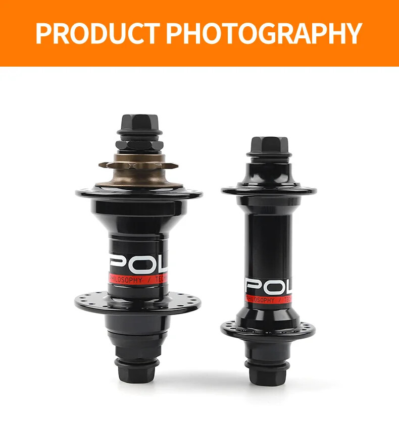 BMX Bike Hub 9T 36H Front and Rear BMX Hubs Sealed Bearings Bicycle Parts
