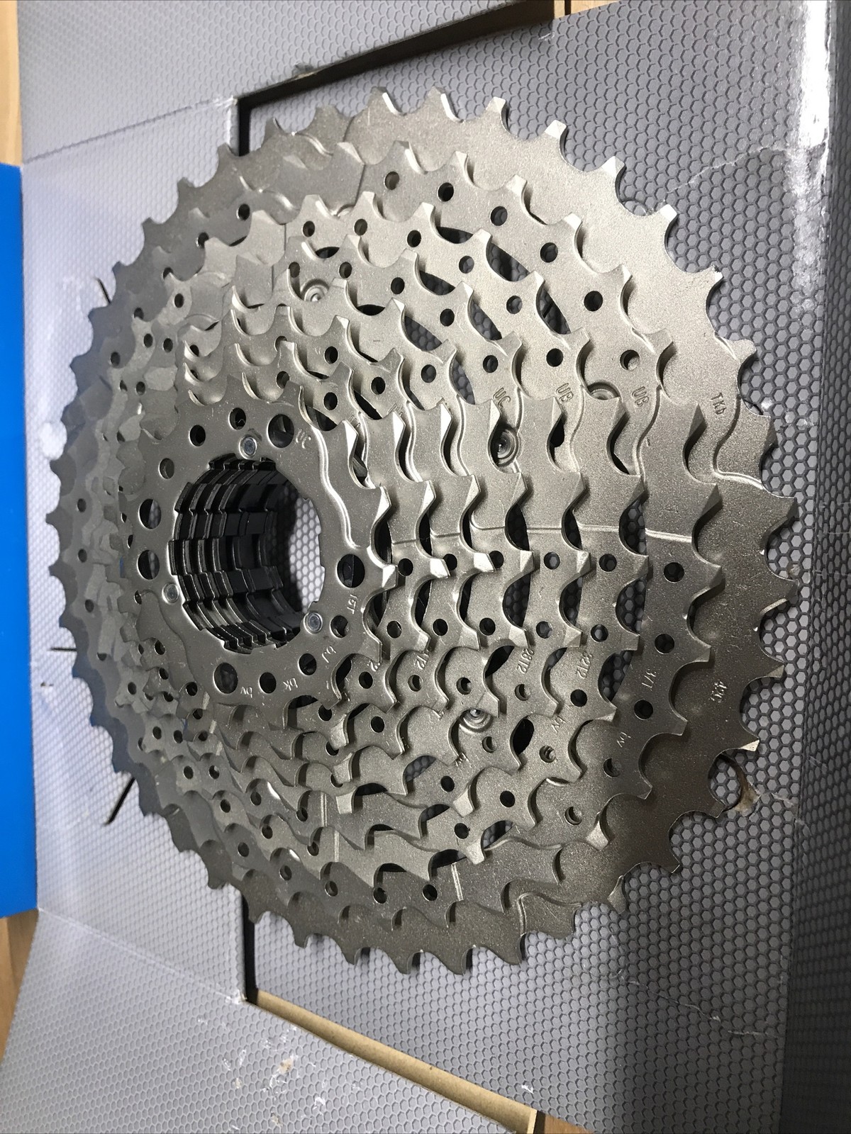 Shimano Deore CS-M4100-10 Cassette – 10-Speed, 11-42t, Silver