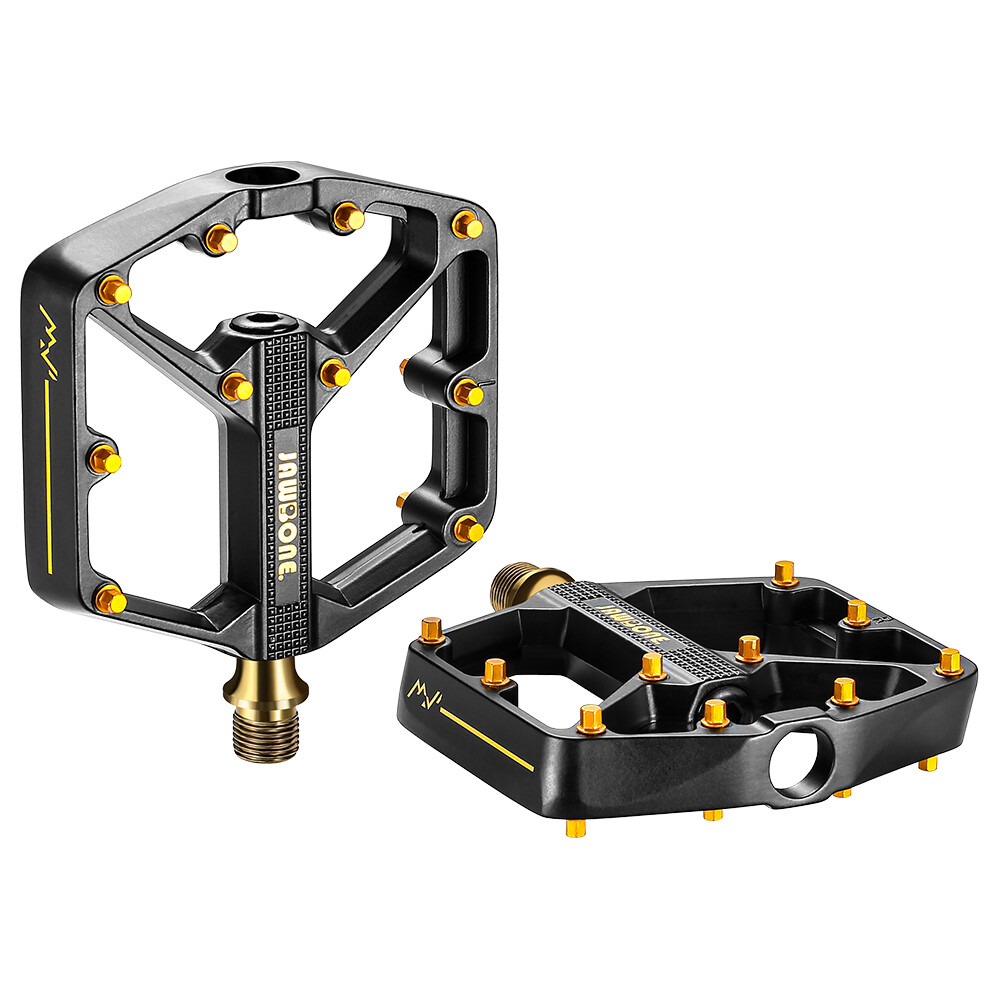 Mountain Bike Pedals MTB Flat Platform Pedal Aluminum 9/16 in DU Sealed Bearing