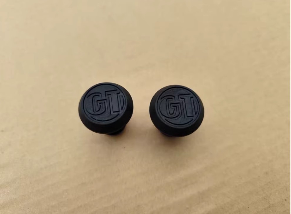GT BMX bicycle Handlebar Grip Bar Ends Plugs Cap 1pair