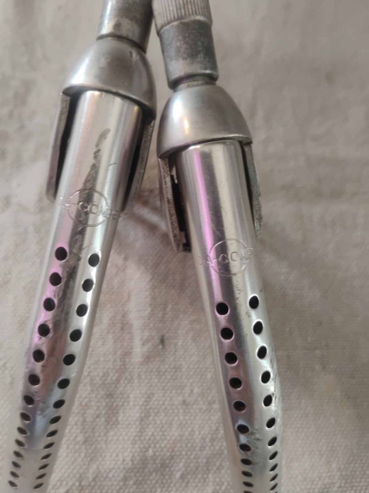 Vintage Dia-Compe Road Bike Brake Levers Drilled 23.5