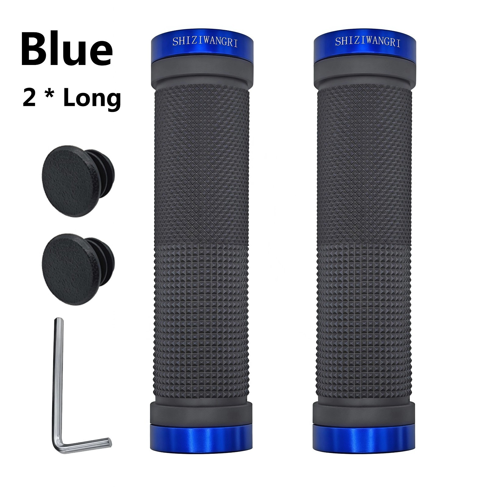 SHIZIWANGRI MTB Bike Grips Ergonomic Rubber Anti Skid Handlebar Covers