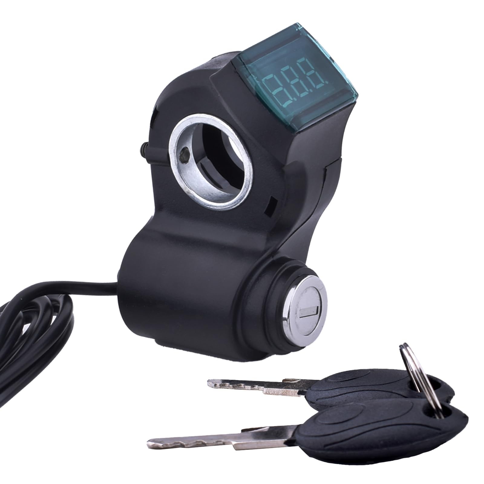 Universal E Bike Key Ignition 12V-96V Key Ignition for Ebike Key Switch 3 Wir…