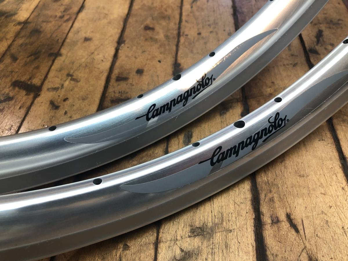 NOS Campagnolo K2 28268ft Vintage 26″ Rims 28 Hole Polished Italy – Priced Each