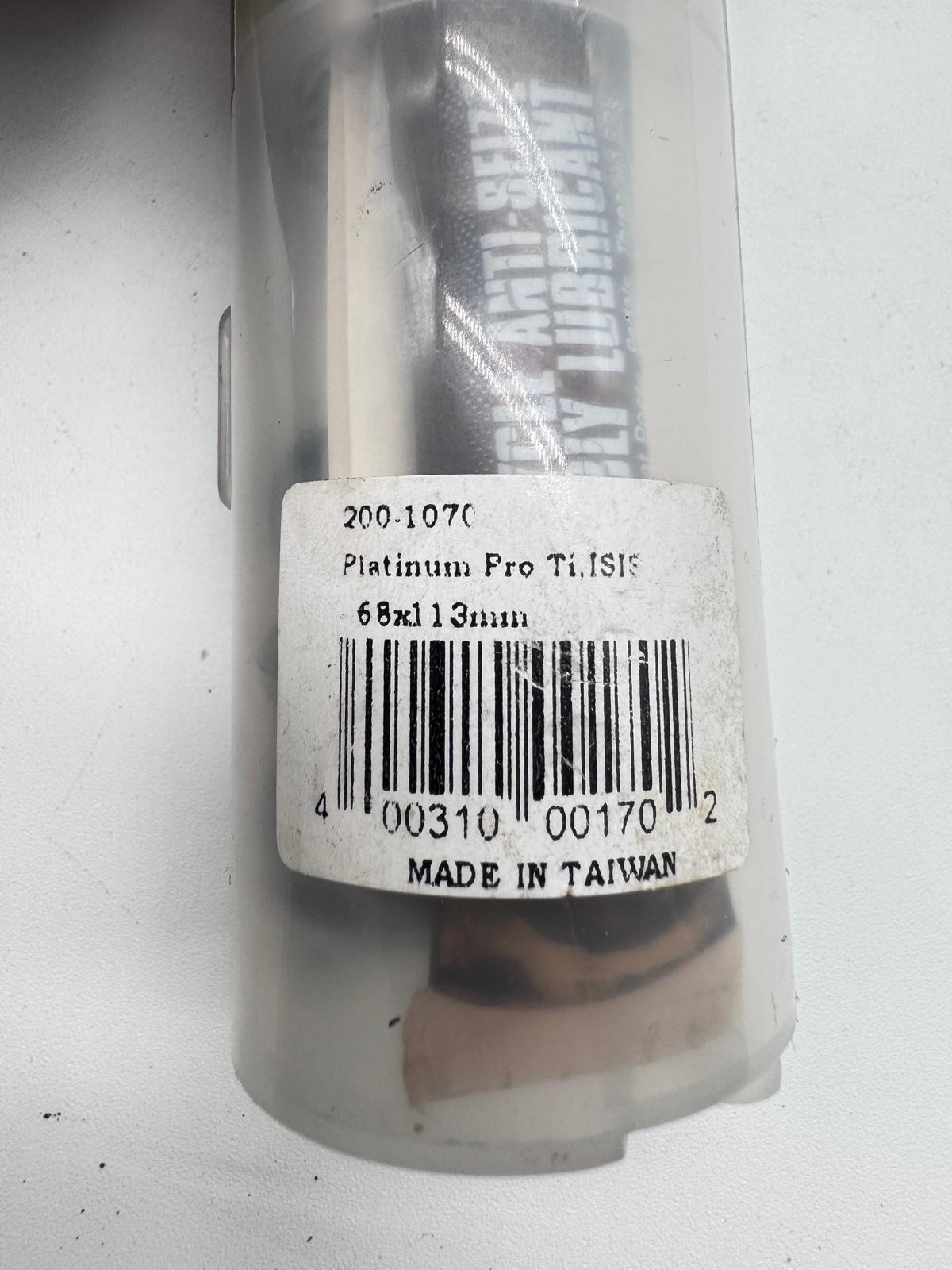 FSA Platinum Pro Titanium BB ISIS NOS 68mmx113Mm