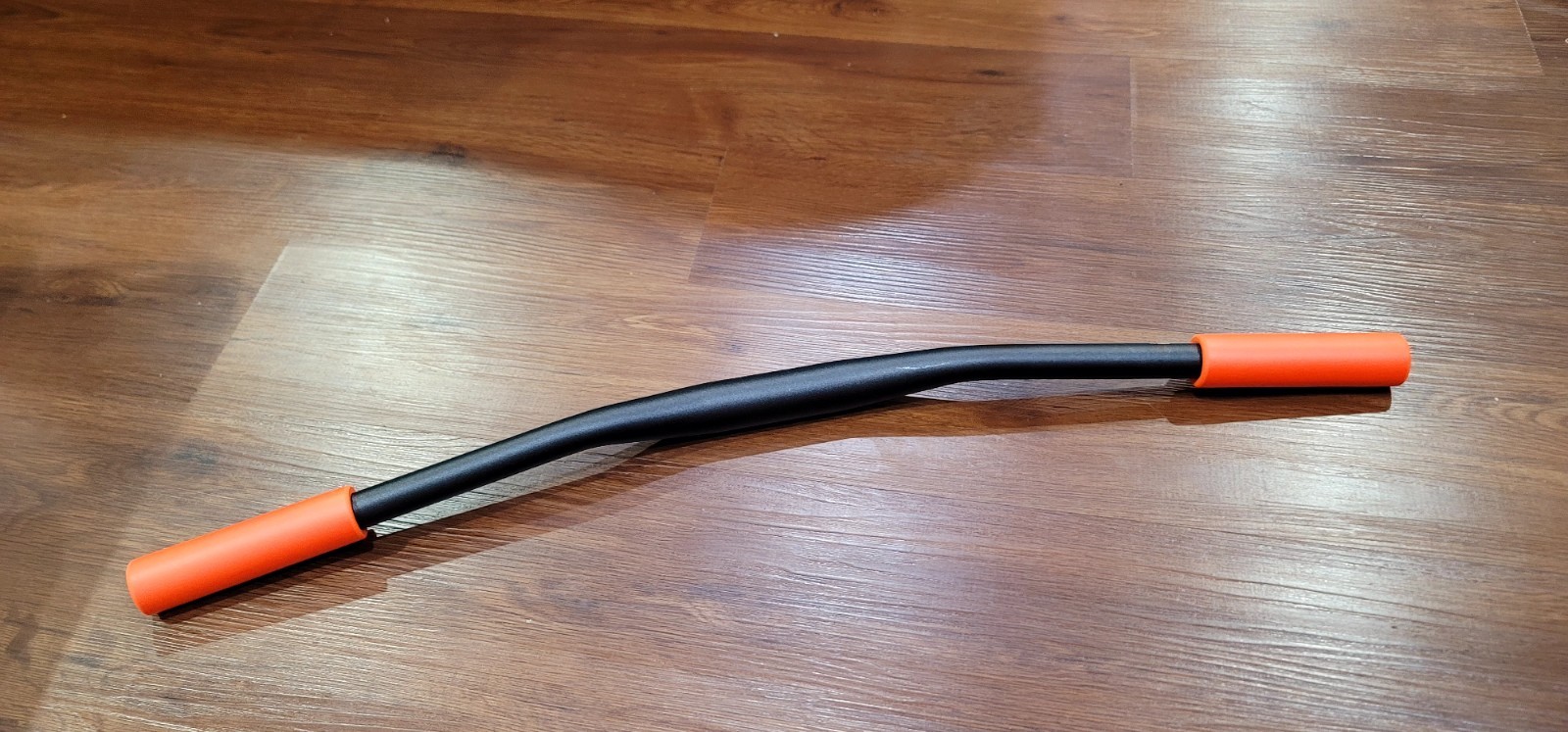 Bontrager Comp MTB 15mm Riser Handlebar 31.8/22.2mm 75cm/9° Backswep Orange Grip