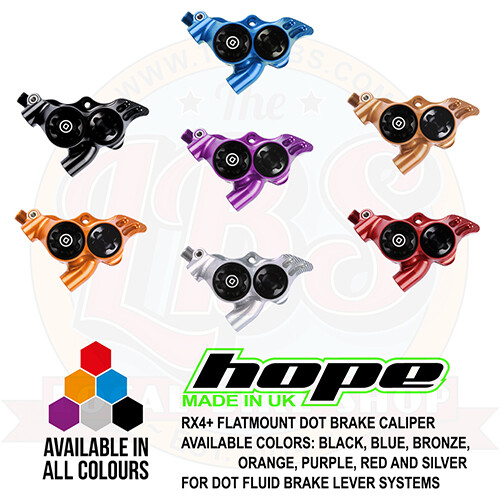 Hope RX4+ Road Gravel Brakes Calipers SRAM Shimano – All Colors – Brand New